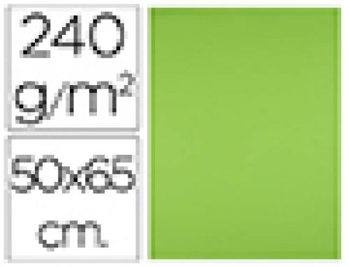 Cartolina liderpapel 50x65 cm 240 gr verde erva , Liderpapel , 43475 , 8423473834347